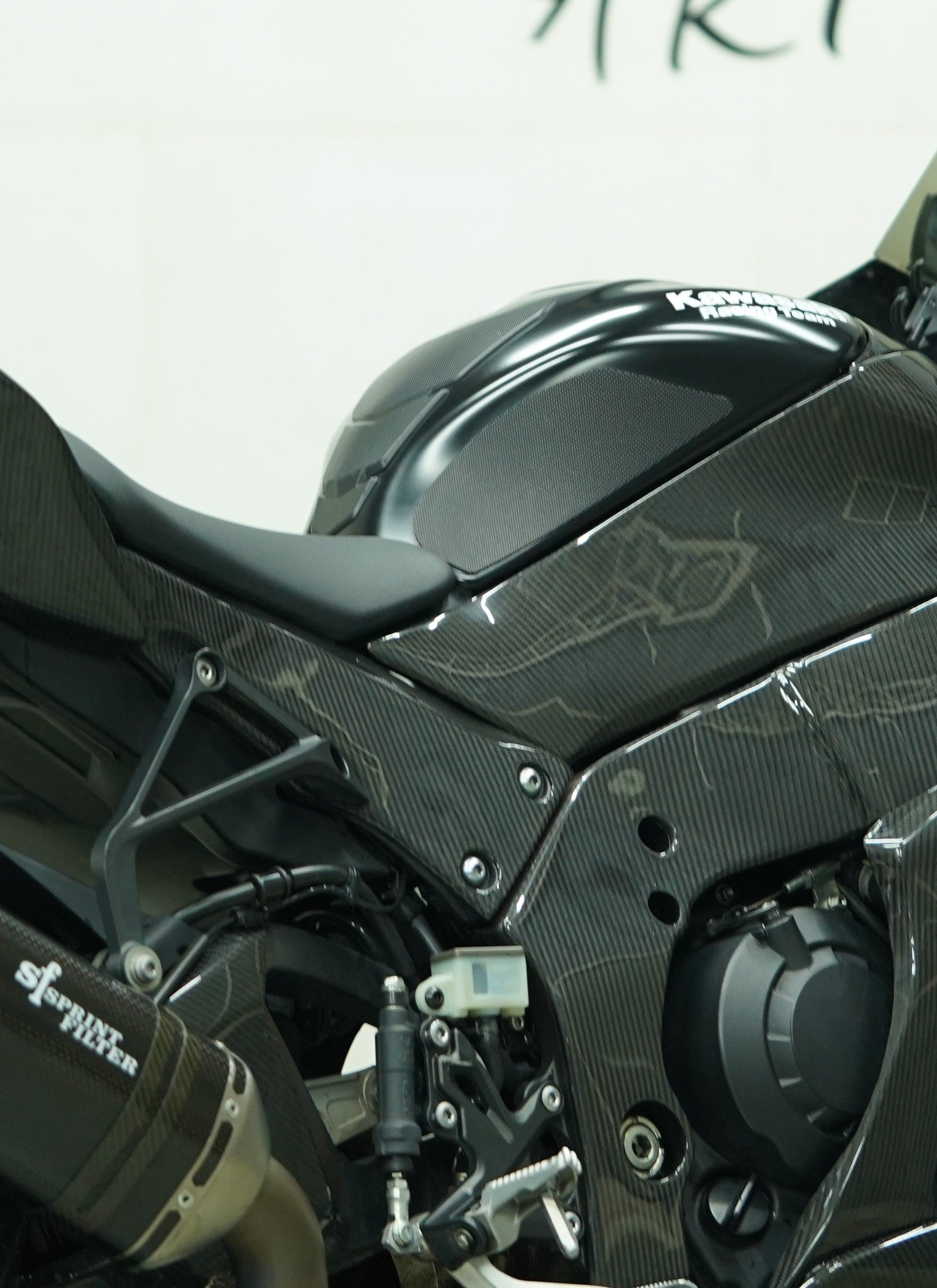Carbon Fiber Sub Frame Cover for Kawasaki ZX10R 2021+