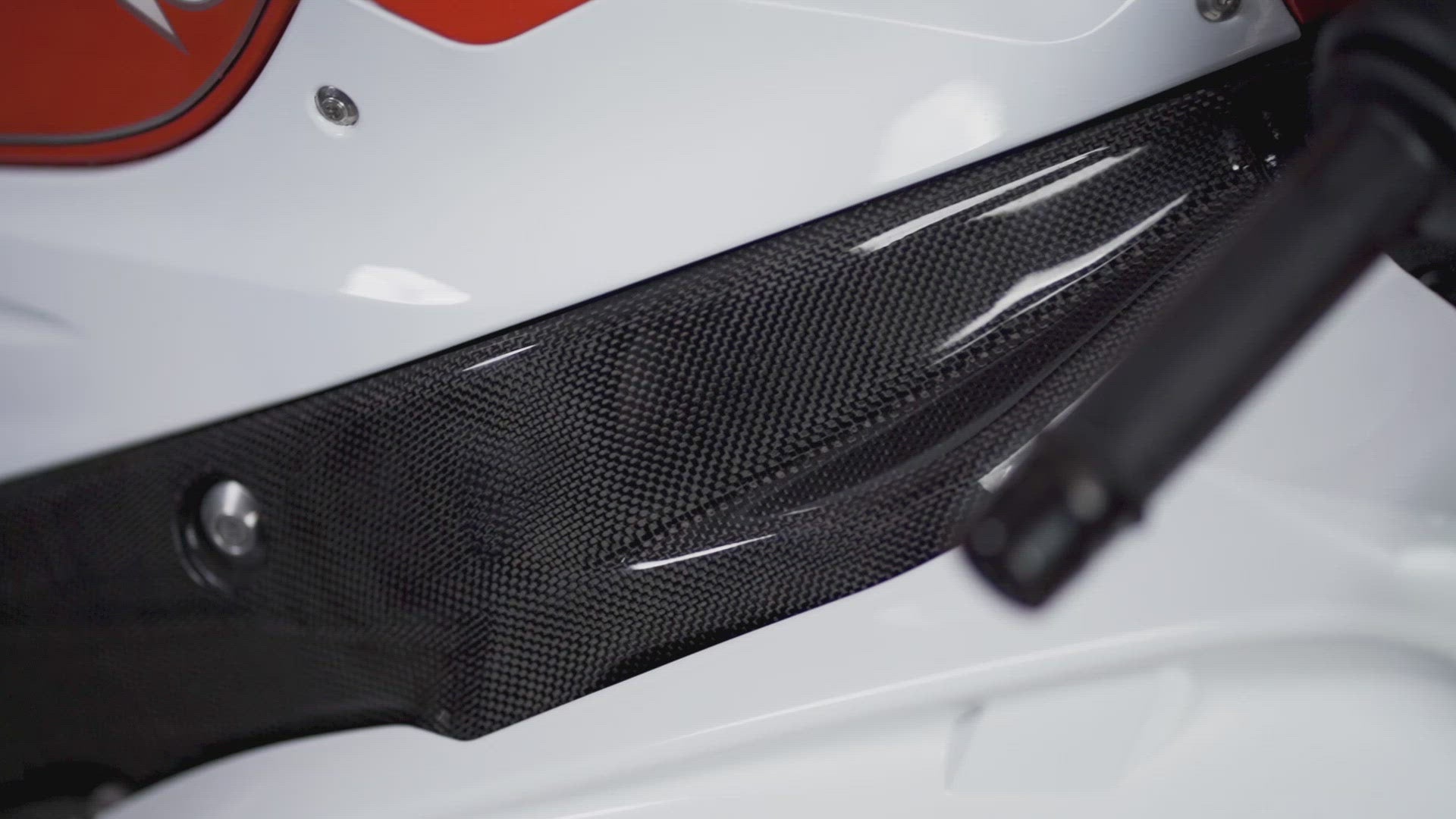 Carbon Fiber Frame Cover for BMW S1000 RR 2015-2018