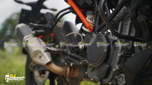 Carbon Fiber Clutch Cover Protector for KTM Duke 250/390
