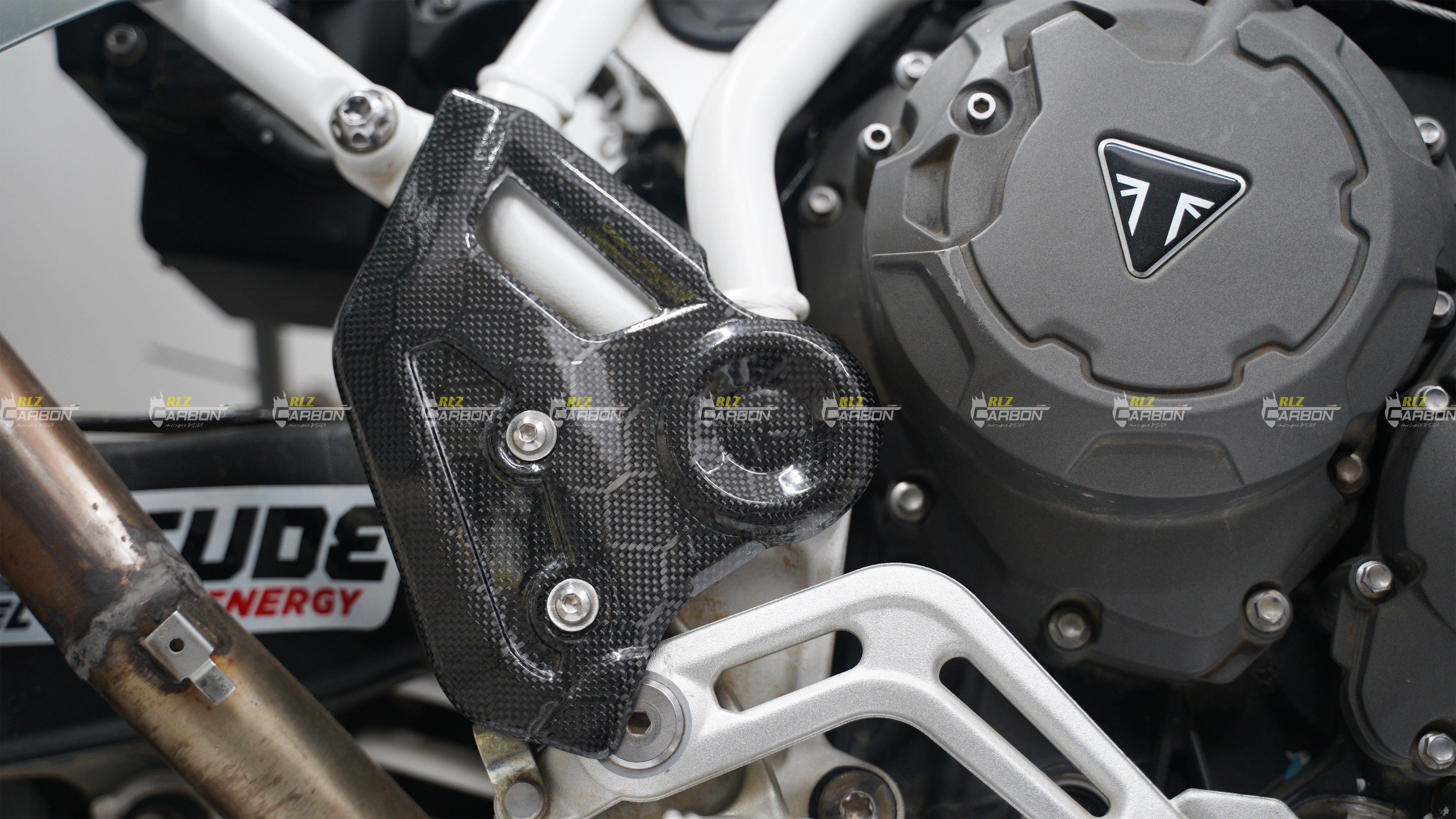 Carbon Fiber Heel Guards for Triumph Tiger 900 – RLZ Motorsports
