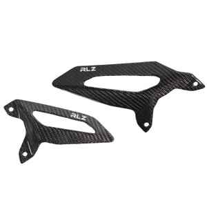 Open image in slideshow, Carbon Fiber Heel Guards For Ducati Panigale 959-899-V2

